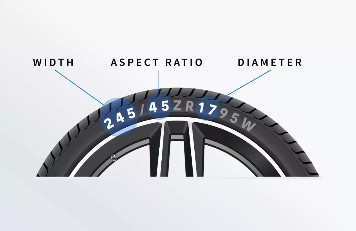 find tires by size